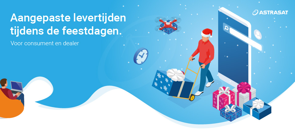 Aangepaste Levertijden tijdens de Feestdagen 2019