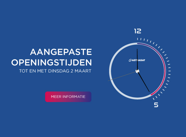 COVID19 UPDATE - Aangepaste openingstijden