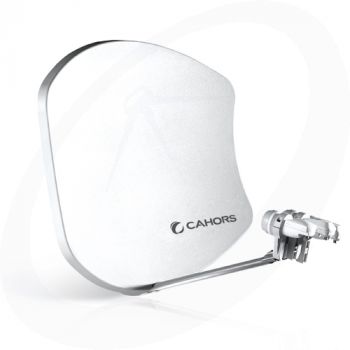 Cahors Visiosat SMC BISAT G2 Satellietschotel Triple Focus