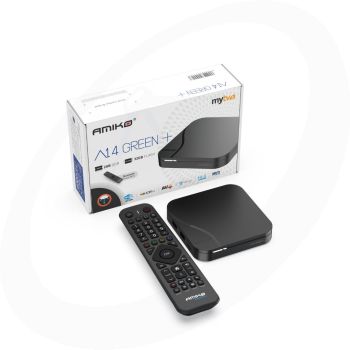 Amiko A14 Green+ Streaming Box 4K UHD