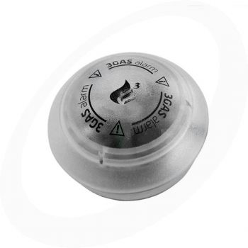 3GAS+ Alarm round - 12V - Propane - Butane - LPG - Koolmonoxide