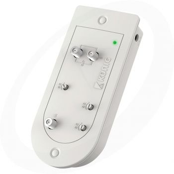 Konig - CATV Versterker - 24 dB - 86-1006 MHz - 2 Uitgangen - Actief - Retourpad