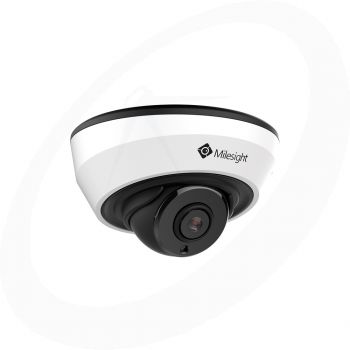 Milesight IR Mini Dome Network Camera - 5MP H.265 Wit MS-C5383-PB