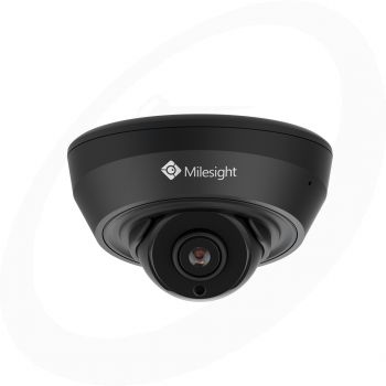 Milesight IR Mini Dome Network Camera - 8MP - H.265 - Zwart