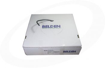 Belden H-125 PVC Coax kabel (zwart, wit, per meter)
