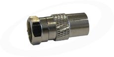 F-Connector (Male - Coax Female) 5x