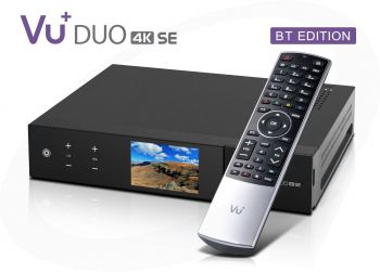 VU+ Duo 4K SE BT - Bluetooth Edition - PVR ready - Linux - 4K UHD 2160P
