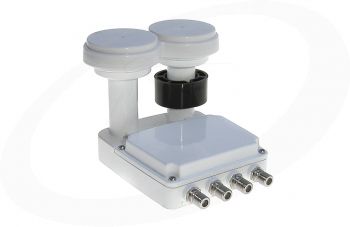 Inverto Monoblock Quad LNB 6 graden Astra1/Hotbird