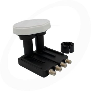 GT-SAT GT-QDMO3 23mm Duo Quad LNB - Astra 1 en 3 - 60cm schotel- 2e Kans 