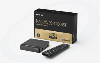 Amiko MiraX HiS-4200 Bluetooth Linux Mediastreamer 4K Ultra HD 