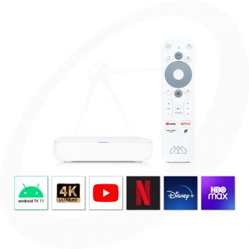 Homatics Box R 4K - Android TV 11 Mediaplayer met Chromecast en Google Assistent 
