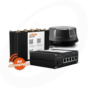 SELFSAT MWR 5560 eSIM 5G Cat 19 WLAN Router incl. Panorama Antenne Wit