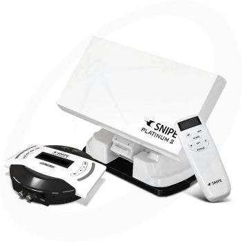 Selfsat SNIPE Platinum 2 Twin Volautomatische schotel antenne BT RCU & iOS/Android-bediening