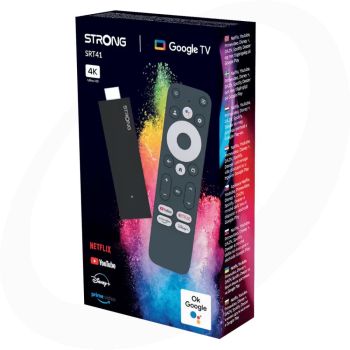 Strong SRT41 4K TV Stick - Chromecast ingebouwd
